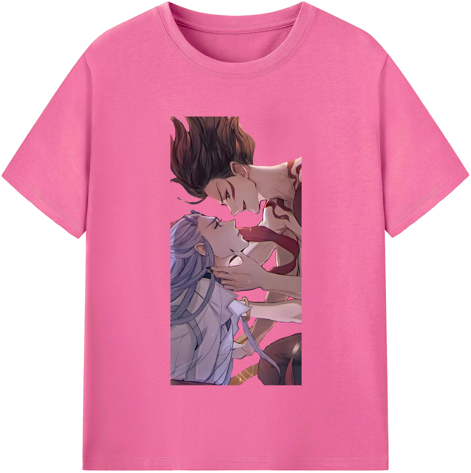 （画像用） Ne Zha 2 ナタ 魔童の大暴れ レディースカジュアルプリントTシャツ（綿100％）